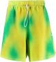 Bonsai Shorts met tie-dye print Groen - Thumbnail 1
