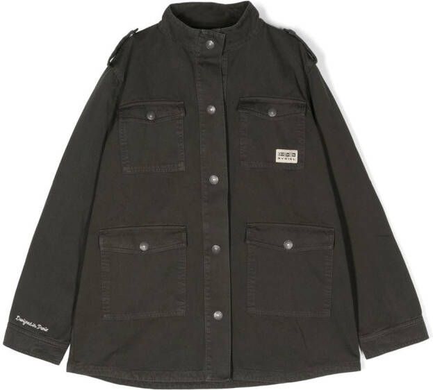Bonton Jas met print Groen