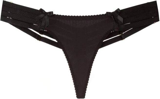 Bordelle adjustable thong Zwart