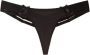 Bordelle adjustable thong Zwart - Thumbnail 1