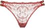 Bordelle Doorzichtige string Rood - Thumbnail 1