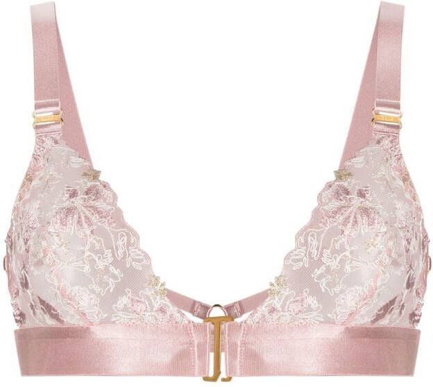 Bordelle Triangel bh Roze