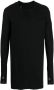 Boris Bidjan Saberi T-shirt met lange mouwen Zwart - Thumbnail 1