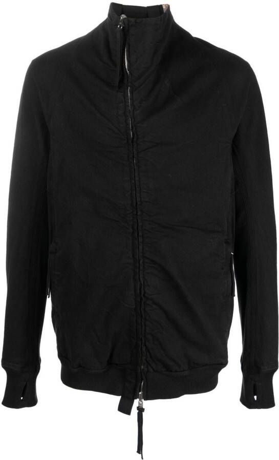 Boris Bidjan Saberi Jack met hoge hals Zwart