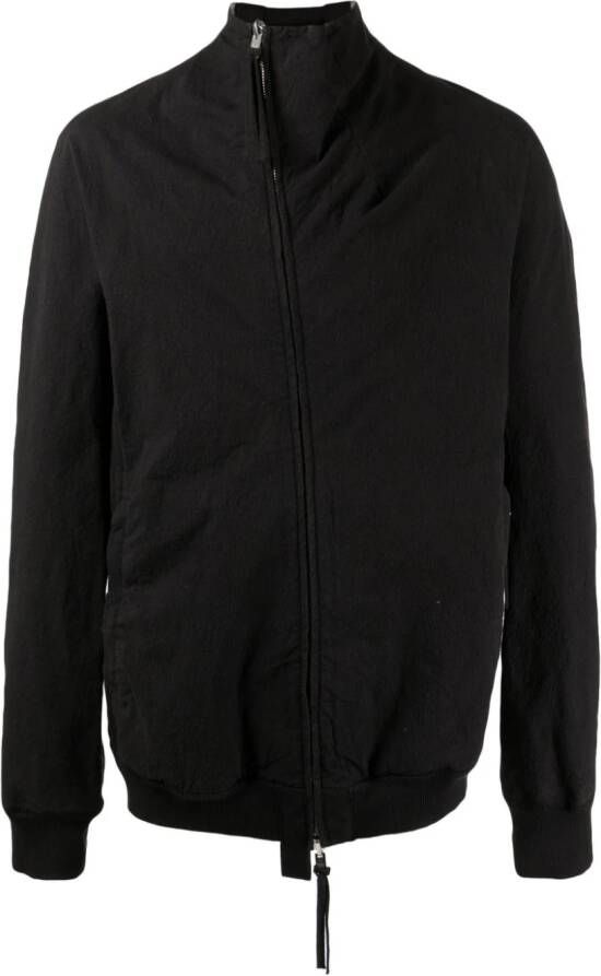 Boris Bidjan Saberi Jack met hoge hals Zwart