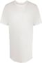 Boris Bidjan Saberi T-shirt met veters Grijs - Thumbnail 1