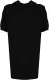 Boris Bidjan Saberi T-shirt met gerafelde afwerking Zwart - Thumbnail 1