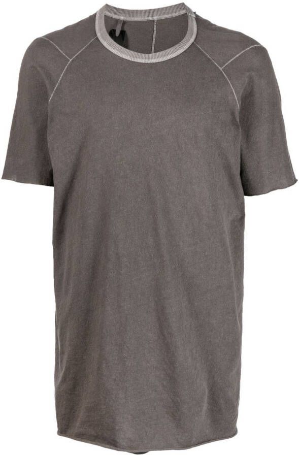 Boris Bidjan Saberi T-shirt met korte mouwen Grijs