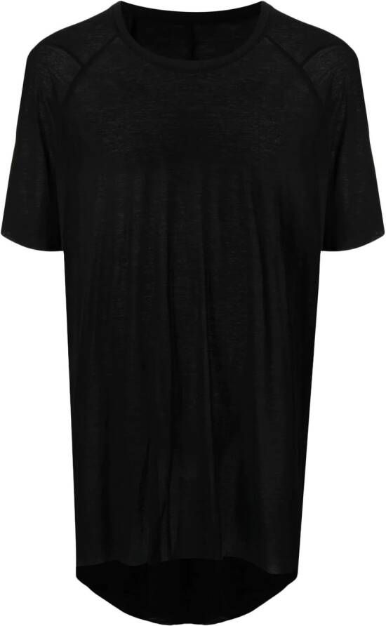 Boris Bidjan Saberi T-shirt met raglan mouwen Zwart