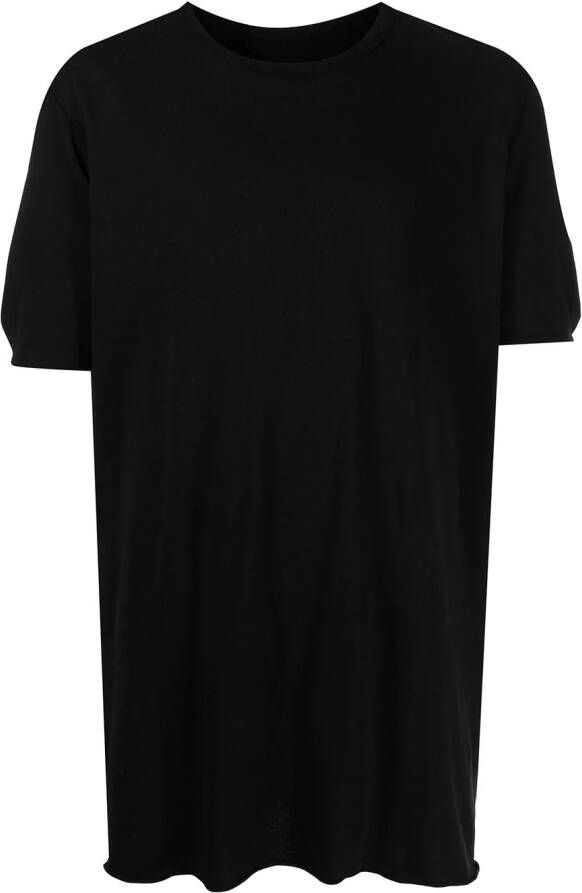 Boris Bidjan Saberi T-shirt met tape detail Zwart