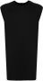Boris Bidjan Saberi Tanktop met gerafelde afwerking Zwart - Thumbnail 1