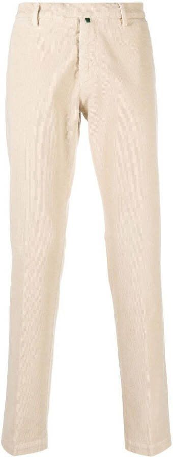Borrelli Ribfluwelen chino Beige