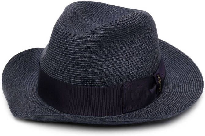 Borsalino Fedora hoed Blauw