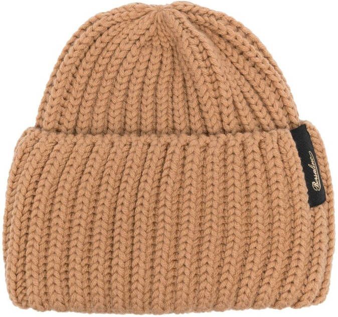 Borsalino Geribbelde muts Bruin
