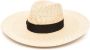 Borsalino Geweven hoed Beige - Thumbnail 1