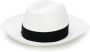 Borsalino Hoed met bandje Beige - Thumbnail 1