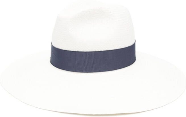 Borsalino Panama hoed Wit