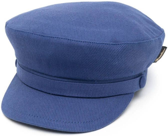 Borsalino Pet met logo Blauw