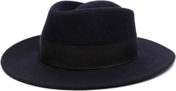 Borsalino Wollen hoed Blauw