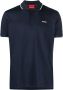 HUGO Poloshirt met logoprint Blauw - Thumbnail 1