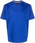 BOSS T-shirt met logo-reliëf Blauw - Thumbnail 1