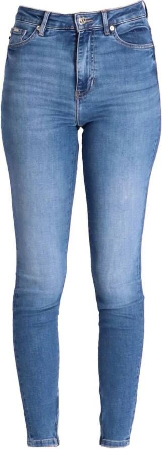 BOSS High waist jeans Blauw