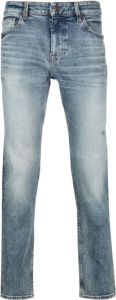 BOSS Jeans met gebleekt effect Blauw