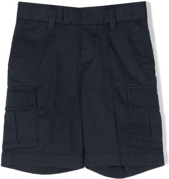 BOSS Kidswear Cargo shorts Blauw