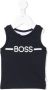 BOSS Kidswear Gilet met logoprint Blauw - Thumbnail 1