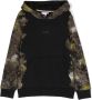 BOSS Kidswear Hoodie met camouflageprint Zwart - Thumbnail 1
