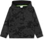 BOSS Kidswear Hoodie met camouflageprint Zwart - Thumbnail 1