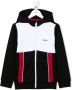BOSS Kidswear Hoodie met colourblocking Zwart - Thumbnail 1