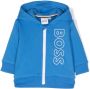 BOSS Kidswear Hoodie met logoprint Blauw - Thumbnail 1