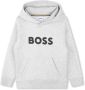 BOSS Kidswear Katoenen hoodie Grijs - Thumbnail 1