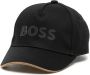 BOSS Kidswear Honkbalpet met logo-applicatie Zwart - Thumbnail 1