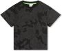 BOSS Kidswear T-shirt met logopatch Zwart - Thumbnail 1