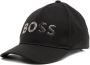 BOSS Kidswear Honkbalpet met logoprint Zwart - Thumbnail 1