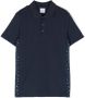 BOSS Kidswear Poloshirt met monogrampatroon Blauw - Thumbnail 1