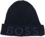 BOSS Kidswear Muts met geborduurd logo Blauw - Thumbnail 1