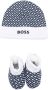 BOSS Kidswear Muts met monogramprint (set) Blauw - Thumbnail 1