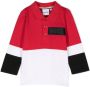 BOSS Kidswear Poloshirt met vlakken Rood - Thumbnail 1