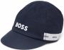 BOSS Kidswear Pet met logoprint Blauw - Thumbnail 1