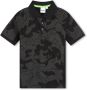 BOSS Kidswear Poloshirt met camouflageprint Zwart - Thumbnail 1