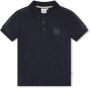 BOSS Kidswear Poloshirt met logopatch Blauw - Thumbnail 1