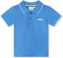 BOSS Kidswear Poloshirt met logoprint Blauw - Thumbnail 1