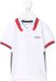 BOSS Kidswear Poloshirt met logoprint Wit - Thumbnail 1