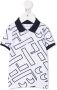 BOSS Kidswear Poloshirt met logoprint Wit - Thumbnail 1