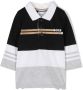 BOSS Kidswear Poloshirt met logoprint Zwart - Thumbnail 1