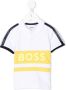 BOSS Kidswear Poloshirt met logostreep Wit - Thumbnail 1