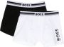 BOSS Kidswear Twee boxershorts met logo Zwart - Thumbnail 1